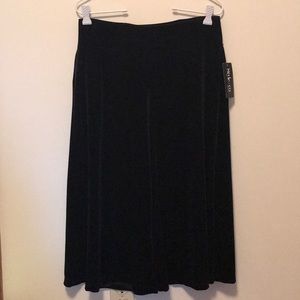 NWT style &co petites velvety cropped culottes